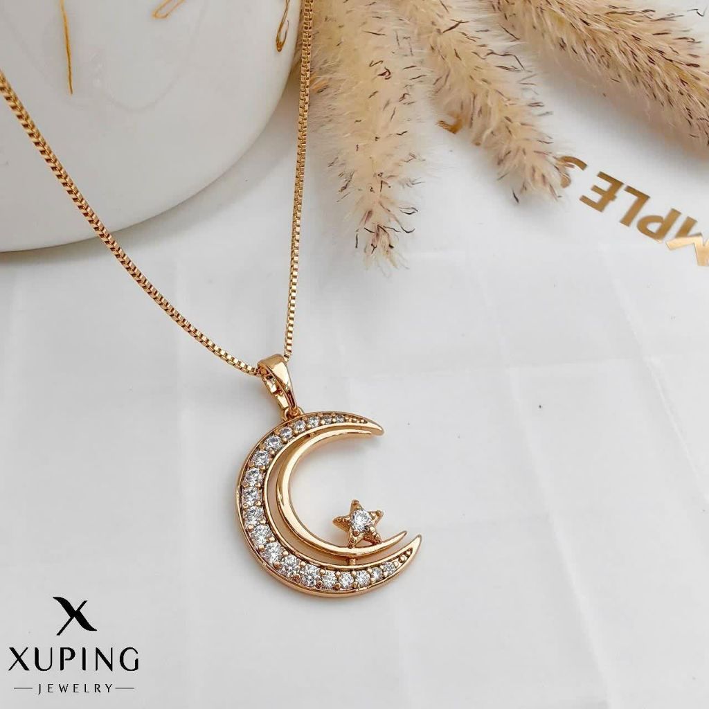 پلاک ماه ژوپینگ بدون زنجیر کد 2595 - خرید آنلاین از گالری آداس